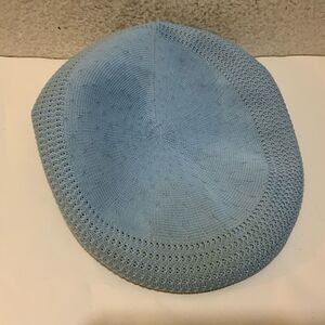 Kangol Men's Tropic 504 Ventair Cap Light Blue Size L MADE IN UK.